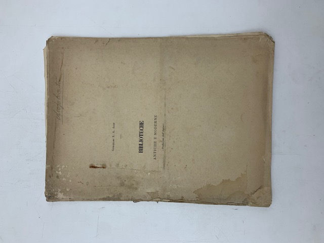 Biblioteche antiche e moderne
